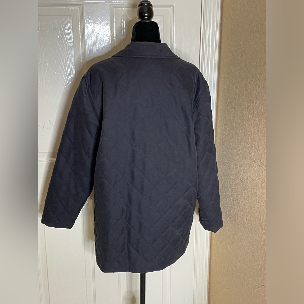 Orvis womens barn coat black chore jacket lightweight Large​​​​​​​​​​​​​ - Picture 7 of 12